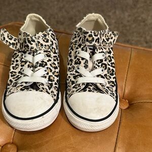 Stylish Leopard Print Kids Sneakers